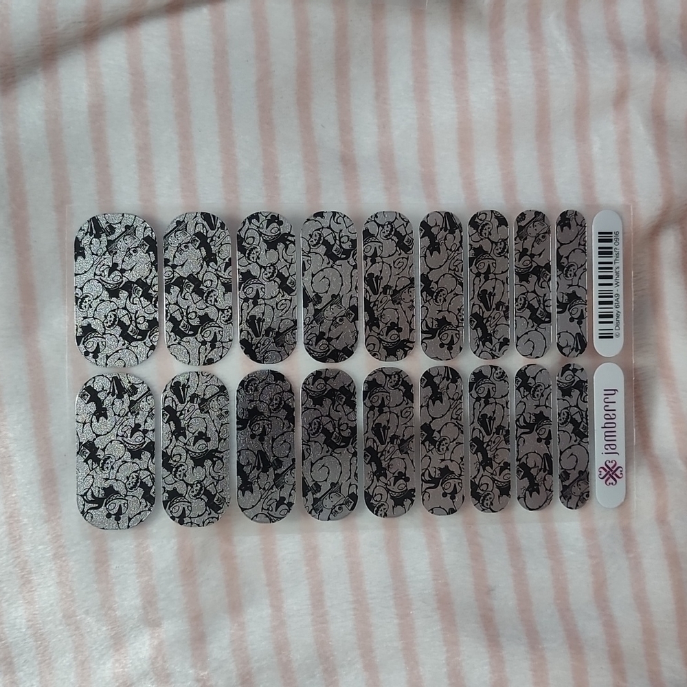Jamberry Nightmare Before Christmas Nail Wraps